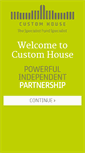 Mobile Screenshot of customhousegroup.com