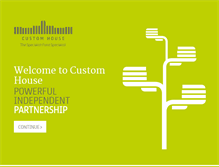 Tablet Screenshot of customhousegroup.com